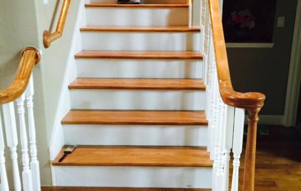 Wood Stairs Refinishing