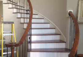 Installation of Hardwood Stairs